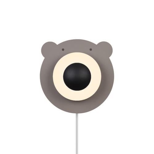 Bruna Bear Wall Light 25W Brown