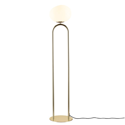 Shapes Floor Lamp Brass 15W