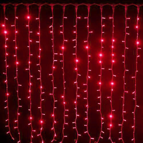 Strip Curtain (Without Controller) 24V Indoor/Outdoor Red Green Cable