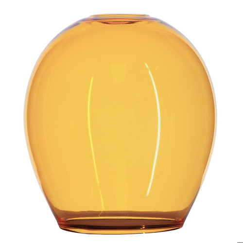 Polla Glass Pendant Shade 40W Amber