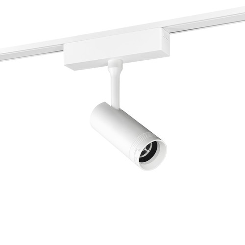Laser Ultra Slim Magnetic Track LED Zoom Lens 15-50° Dimmable Spotlight 48V White 7W 3000K Warm White