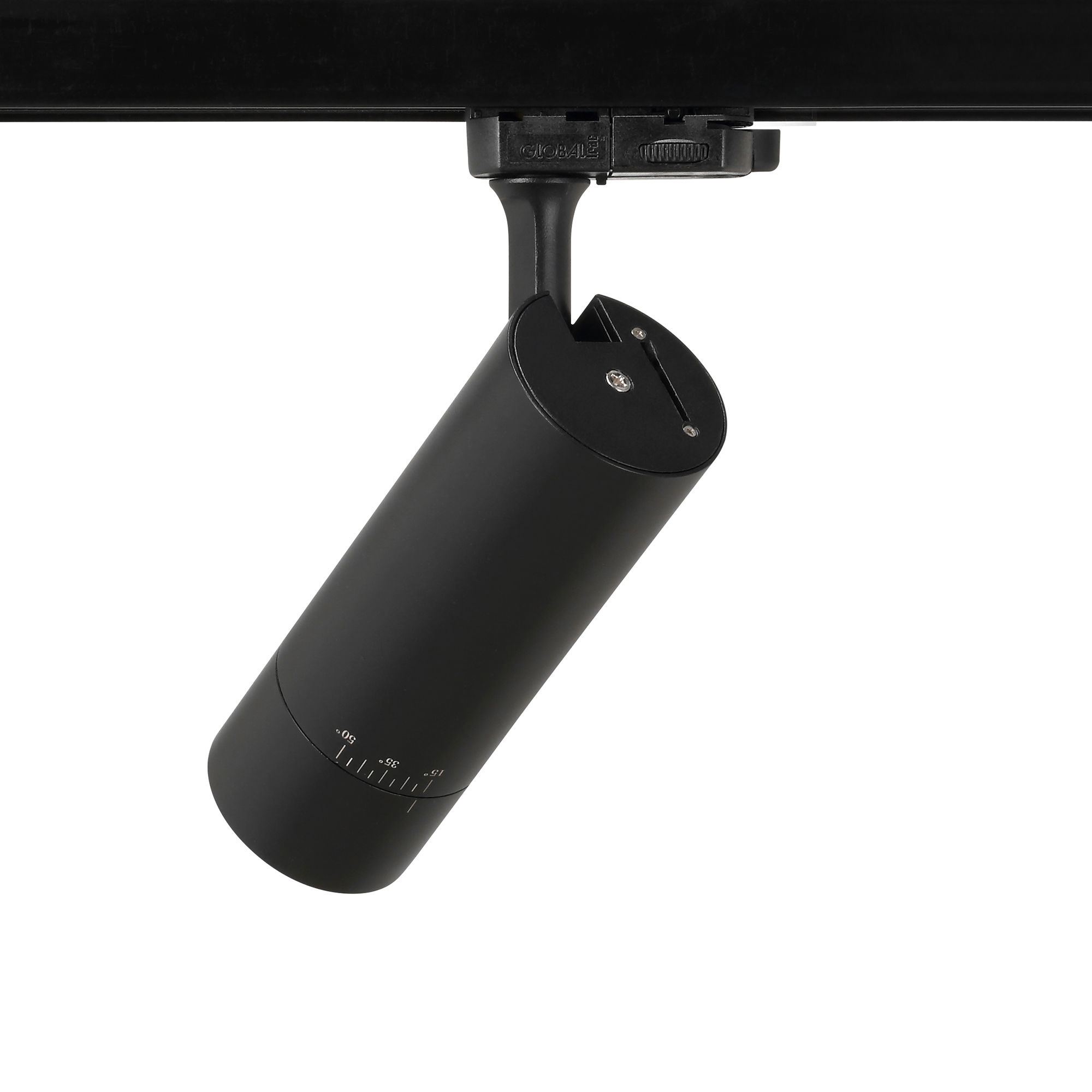 Lenzo S Three Circuit Track Light 930 Zoom Lens 15-50° Built-In Dimmer ...