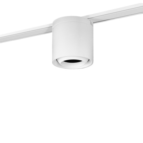 Laser Ultra Slim Magnetic Track LED Adjustable Dimmable Can Downlight 48V White 6W 3000K Warm White