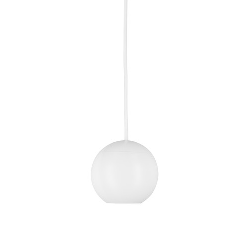 Laser Ultra Slim Magnetic Track LED Large Ball Pendant 48V White 8.5W 3000K Warm White