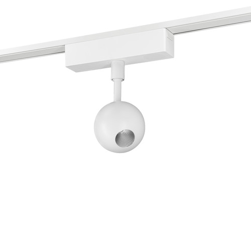 Laser Ultra Slim Magnetic Track LED Adjustable Small Ball Spotlight 48V White 5W 3000K Warm White