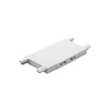 Laser Ultra Slim Magnetic Track 'I' Horizontal Joint 48V White