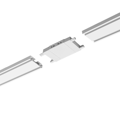 Laser Ultra Slim Magnetic Track 'I' Horizontal Joint 48V White