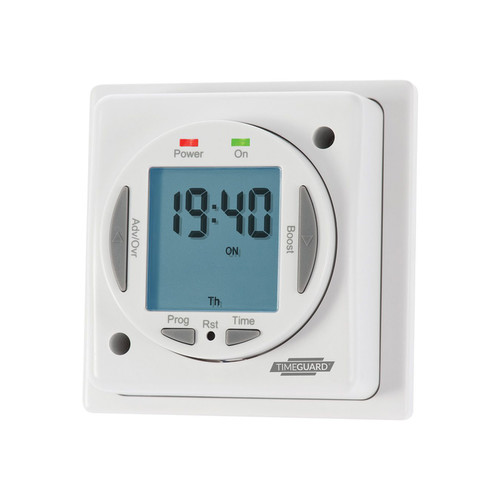 24 Hour/7 Day Compact Electronic Immersion Heater Timeswitch White