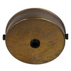 Dome Ceiling Rose Antique Brass 85mm