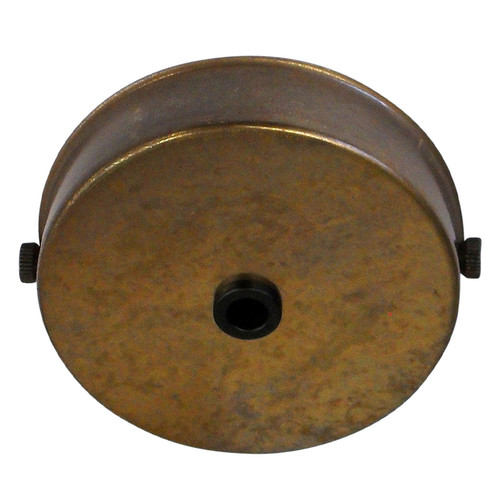Dome Ceiling Rose Antique Brass 85mm