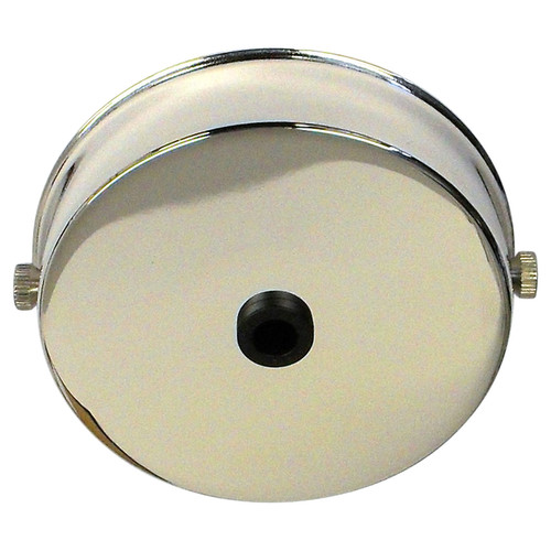 Dome Ceiling Rose Nickel 85mm