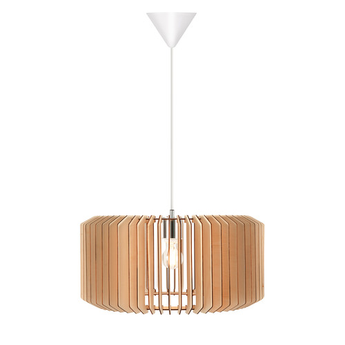 Asti 50 Pendant Light 40W Wood