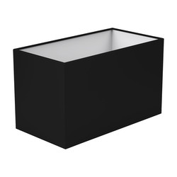 Rectangle 250 Shade Black 125x250x100