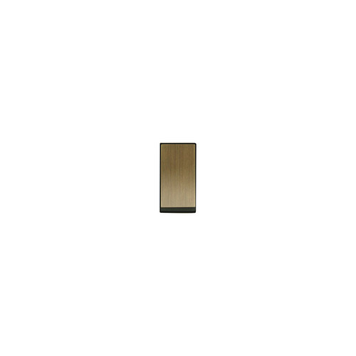 Horizon Square Rocker Switch Module 2 Way Switch Antique Brass