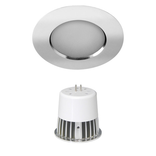 Fixed Downlight 50 IP54 Frosted 12V Chrome 5W