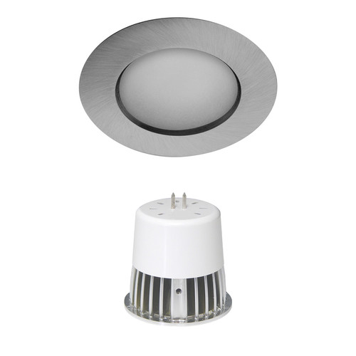 Fixed Downlight 50 IP54 Frosted 12V Nickel 5W