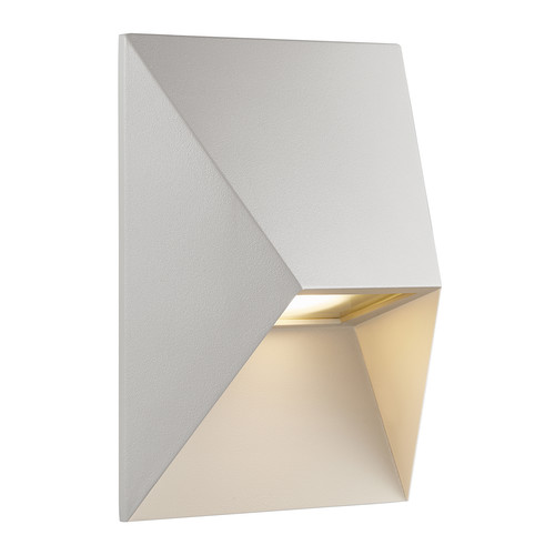 Pontio 15 Outdoor Garden Wall Light White 25W