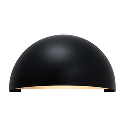 Scorpius Maxi Outdoor Garden Wall Light 25W Black