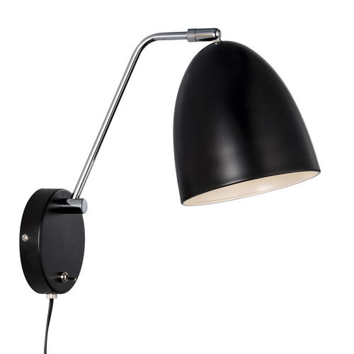 Alexander Wall Light Black 15W