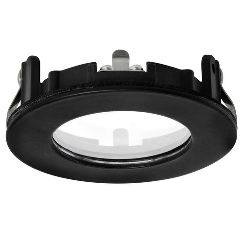 Trimless IP55 Clear Conversion Ring RAL 9004 Black 50mm