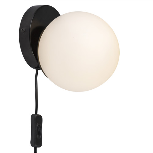 Lilly Wall Light 40W Black