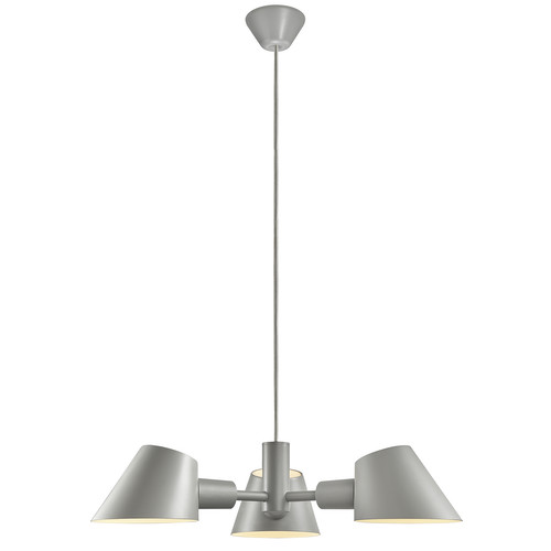 Stay 3-Spot Pendant Light 3x60W Grey