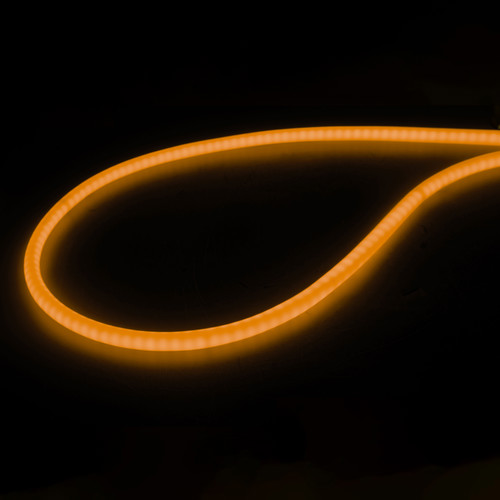 LED Neon Flex Round 360° 240V (14mm) Orange 1000mm / 9W