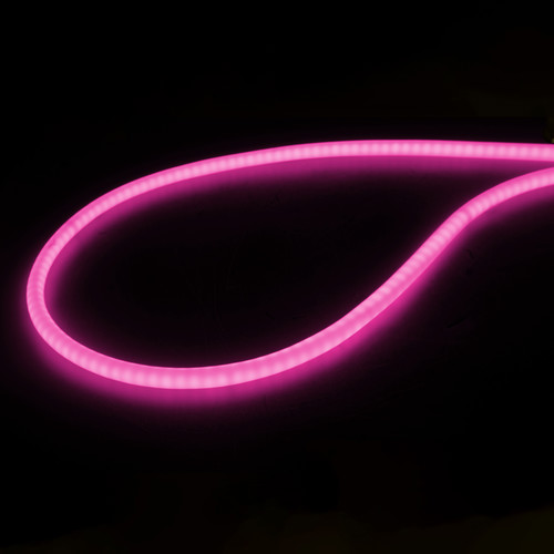 LED Neon Flex Round 360° 240V (14mm) Pink 1000mm / 9W