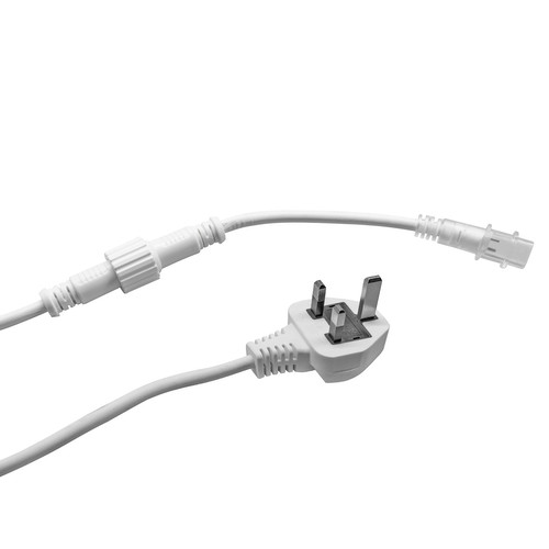 LED Tape COB Strip 240V Power Cord White
