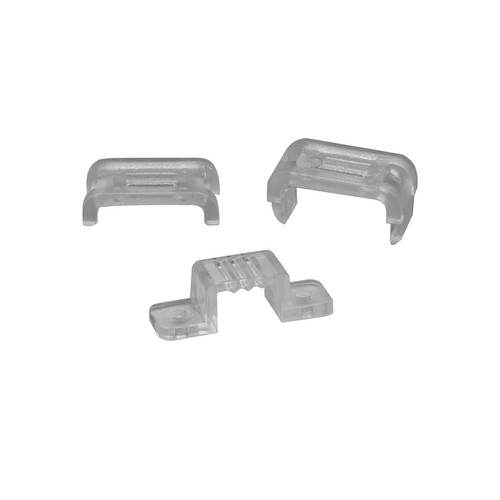 LED Tape COB Strip 240V Mounting Clips Clear