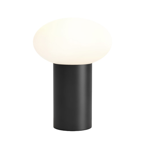 Zeppo Portable LED Rechargeable Table Lamp 2.6W LED 2700K Warm White Matt Black