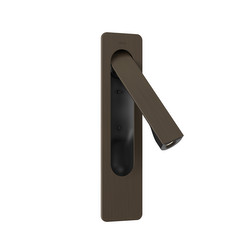 Keta LED Bedside Wall Light 240V 3.2W Bronze