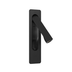 Keta LED Bedside Wall Light 240V 3.2W Matt Black