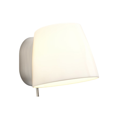 Imari Fixed Wall Light 240V Matt Nickel 12W