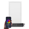 LED Panel RGBW 600 x 300 mm Zonik Wifi and Bluetooth Smart Kit 24V RGBW 3000K Warm White 20W