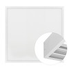 LED Panel 24V 600 x 600 mm Surface Frame Kit RGB + 3000K Warm White 36W
