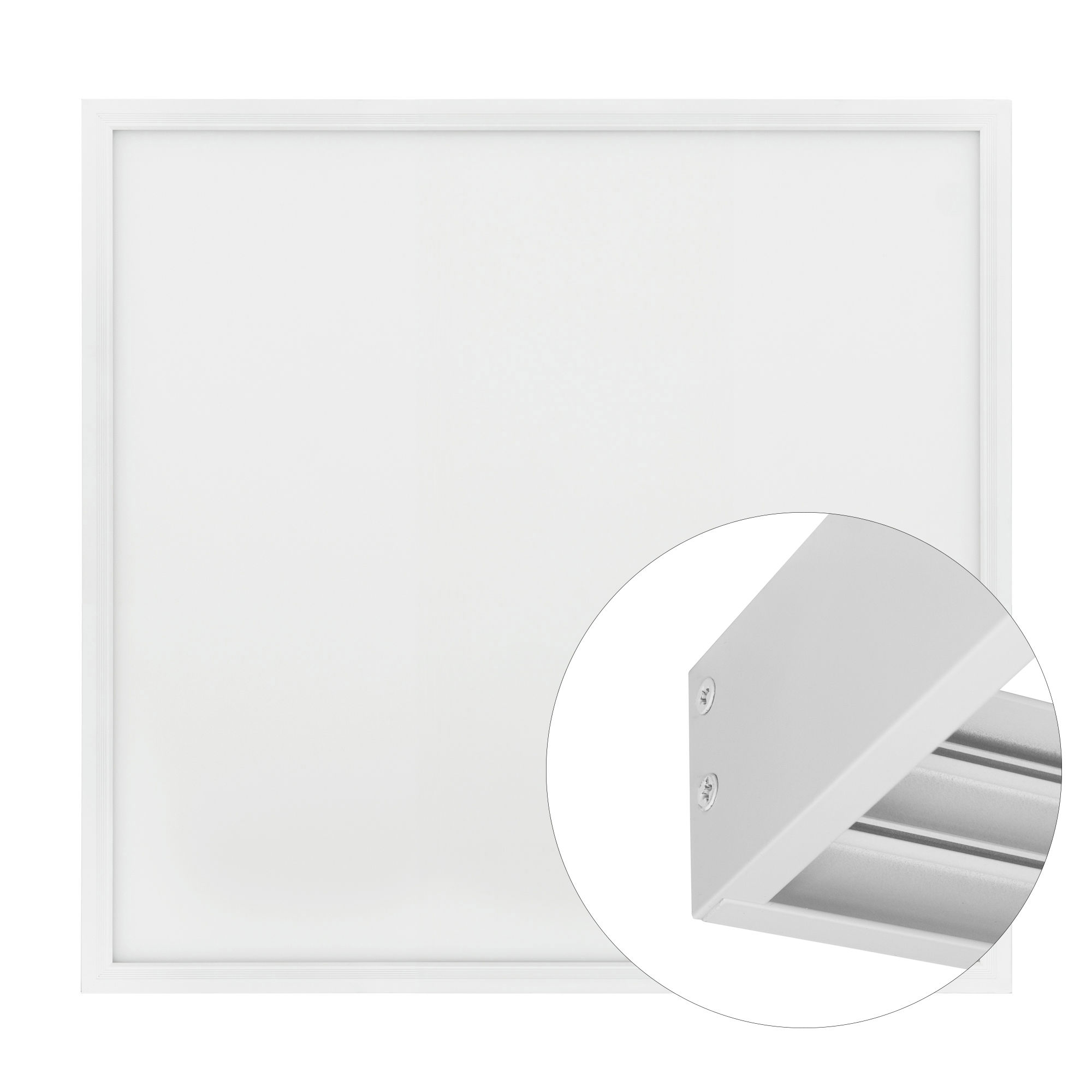 LED Panel 24V 600 x 600 mm Surface Frame Kit RGBW 3000K Warm White 36W ...