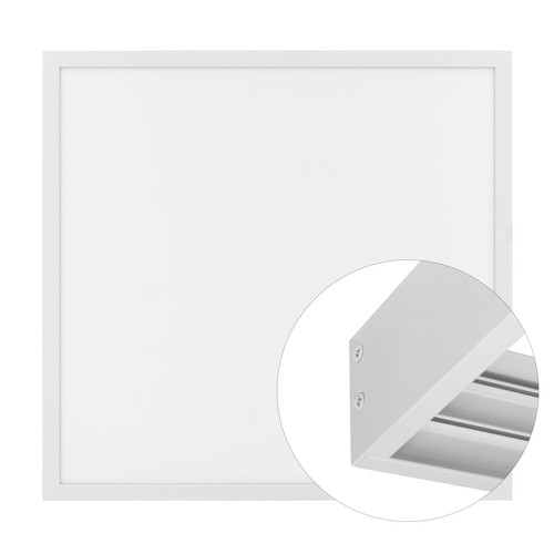 LED Panel Tunable White CCT 24V 600 x 600 mm Surface Frame Kit 3000K Warm White - 6000K Daylight 36W 36W