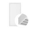 LED Panel 24V 600 x 300 mm Surface Frame Kit 3000K Warm White 20W