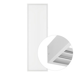 LED Panel 24V 1200 x 300 mm Surface Frame Kit 3000K Warm White 40W