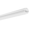 Jaz Duo Suspended LED Tape Extrusion Profile Anodised Aluminium 2000mm