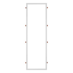 LED Panel Recessed Mounting Frame White 1200 x 300 mm