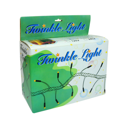 Add-On Twinkle Light 5m (With Controller), 180 4mm Lights, Outdoor/Indoor, 24V Red Green Cable