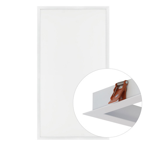 LED Panel 24V 1200 x 600 mm Recessed Frame Kit RGB + 4000K Cool White 60W
