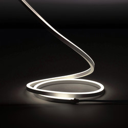 FLXible Neon 1 24V 5M - Horizontal Bend (8mm) 50W (10W/m) 4000K Cool White
