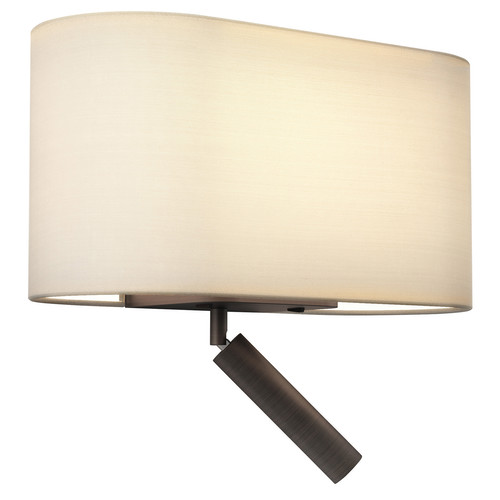Venn Reader Bedside Wall Light 12W + 3.3W 2700K Bronze