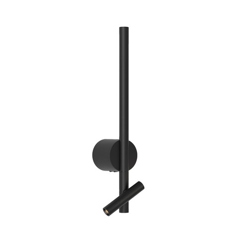 Baton Reader LED Bedside Light 240V Matt Black 5.1W 2700K Warm White