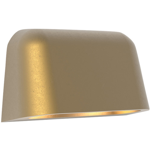 Mast Twin Outdoor Garden Wall Light 240V 12W Antique Brass