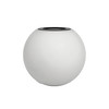 Nara Globe Glass Shade White Opal