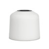 Nara Cone Glass Shade White Opal